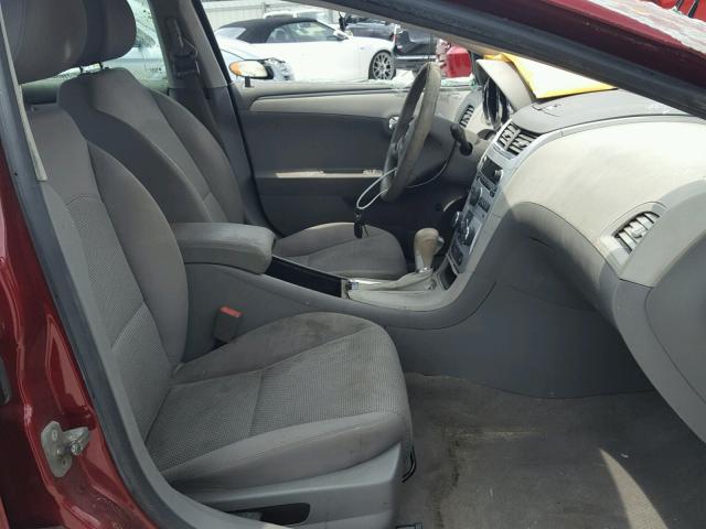 1G1ZC5E1XBF344148 - 2011 CHEVROLET MALIBU 1LT 红色 照片 5
