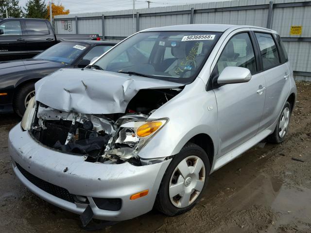 JTKKT624460149631 - 2006 TOYOTA SCION XA SILVER photo 2