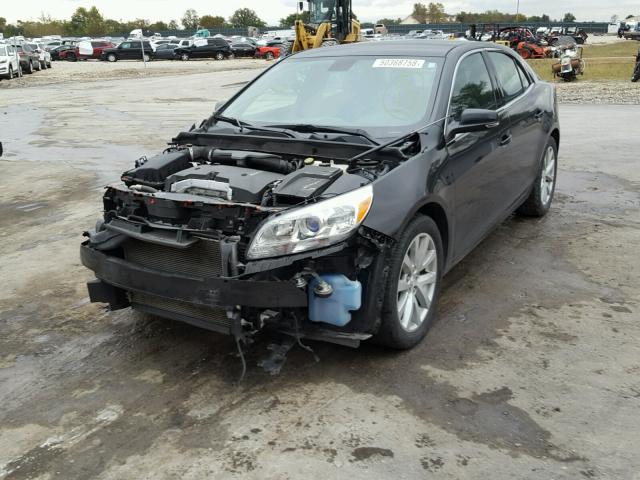 1G11E5SA2DF349570 - 2013 CHEVROLET MALIBU 2LT BLACK photo 2