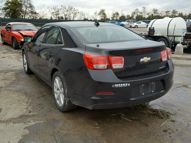 1G11E5SA2DF349570 - 2013 CHEVROLET MALIBU 2LT BLACK photo 3