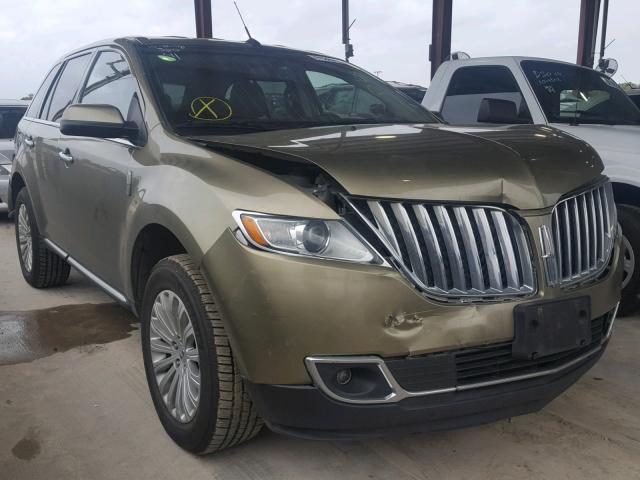 2LMDJ6JK0DBL02605 - 2013 LINCOLN MKX BLACK photo 1