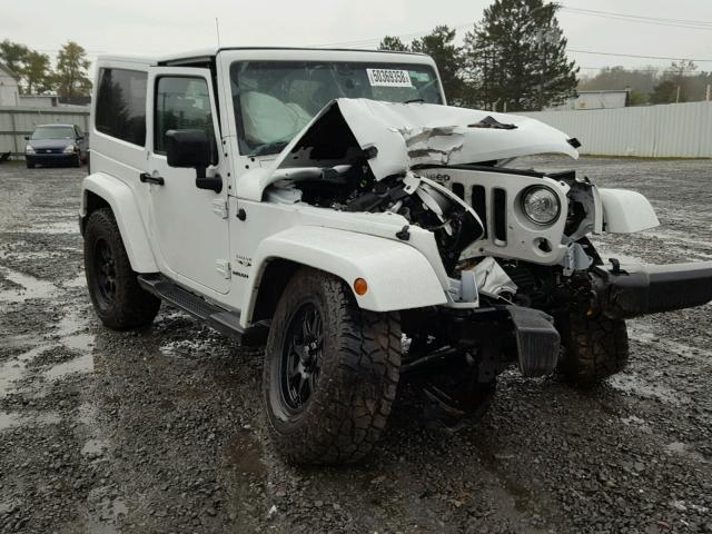 1C4AJWBG4HL658297 - 2017 JEEP WRANGLER S WHITE photo 1