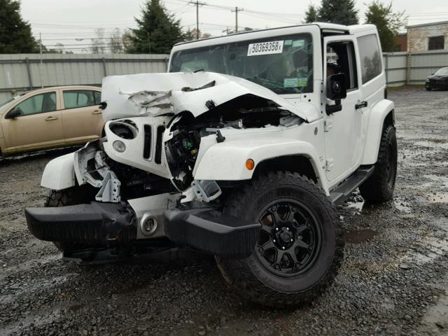 1C4AJWBG4HL658297 - 2017 JEEP WRANGLER S WHITE photo 2