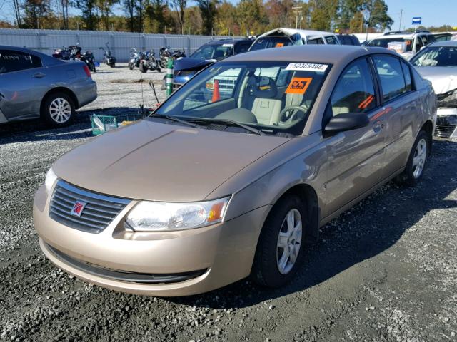 1G8AJ55F17Z163638 - 2007 SATURN ION LEVEL GOLD photo 2