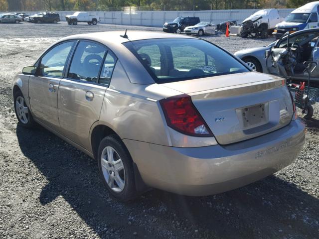 1G8AJ55F17Z163638 - 2007 SATURN ION LEVEL GOLD photo 3