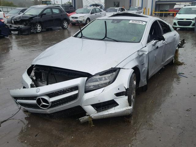 WDDLJ7DB2CA012802 - 2012 MERCEDES-BENZ CLS 550 SILVER photo 9