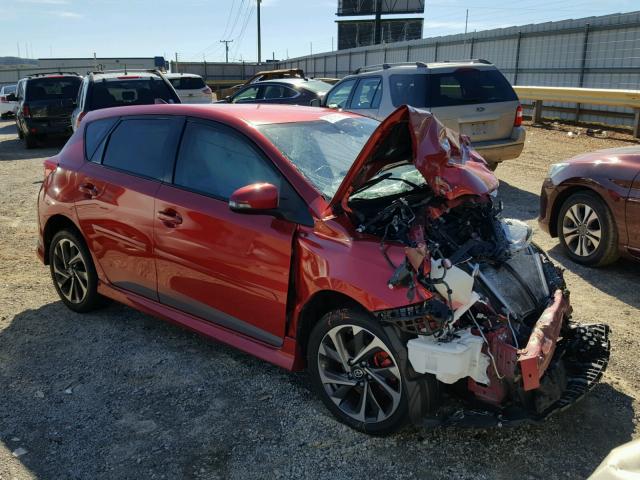 JTNKARJEXGJ506973 - 2016 TOYOTA SCION IM RED photo 1