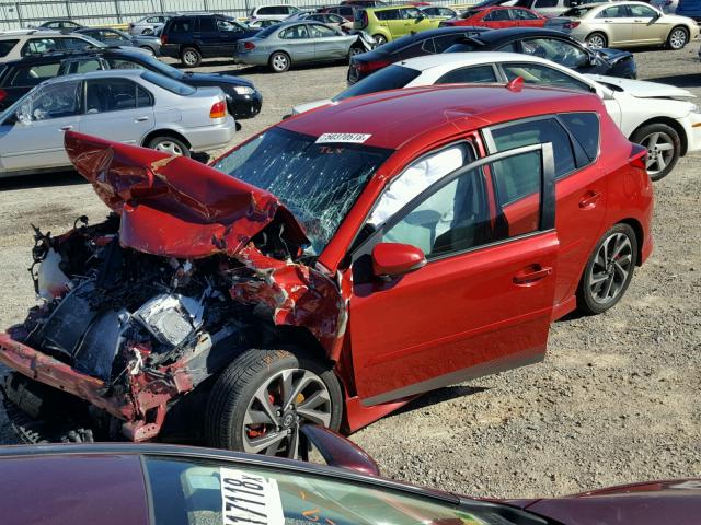 JTNKARJEXGJ506973 - 2016 TOYOTA SCION IM RED photo 2