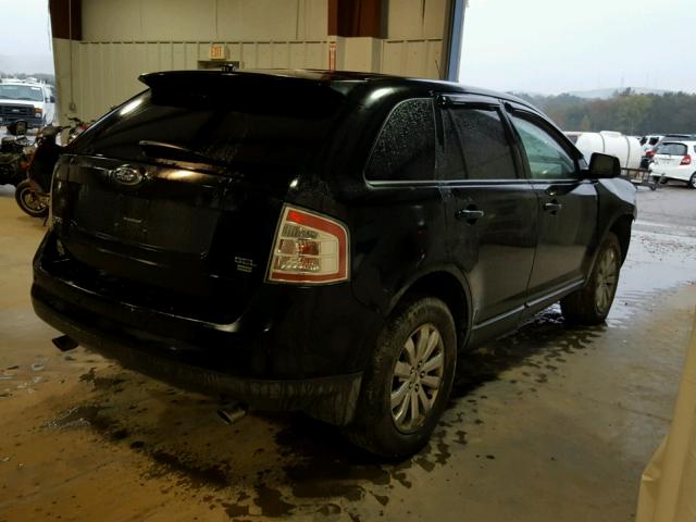 2FMDK48C47BA86919 - 2007 FORD EDGE SEL BLACK photo 4