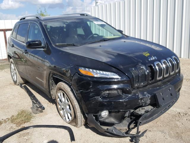 1C4PJLCB4HW611281 - 2017 JEEP CHEROKEE L BLACK photo 1