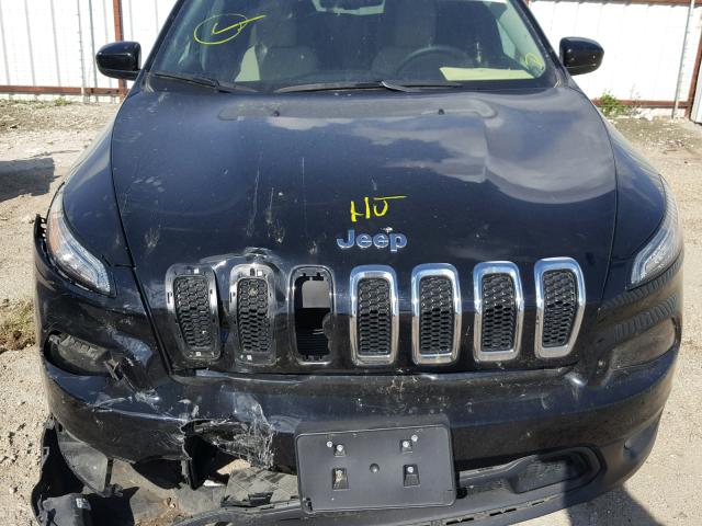 1C4PJLCB4HW611281 - 2017 JEEP CHEROKEE L BLACK photo 7