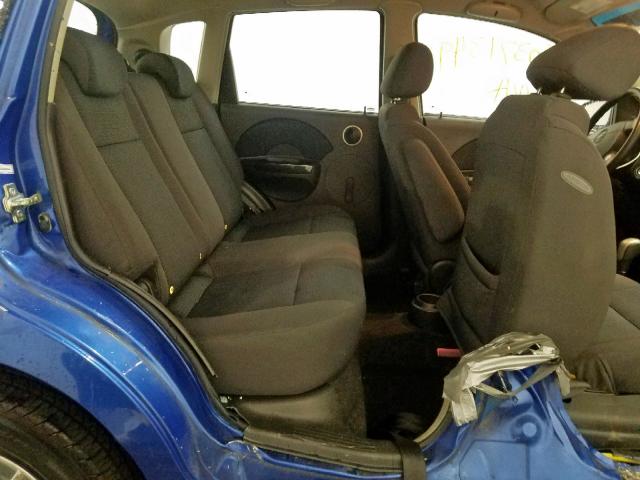 KL1TD666X8B036544 - 2008 CHEVROLET AVEO BASE ლურჯი ფოტო 6