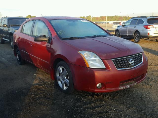 3N1AB61E39L642727 - 2009 NISSAN SENTRA 2.0 RED photo 1