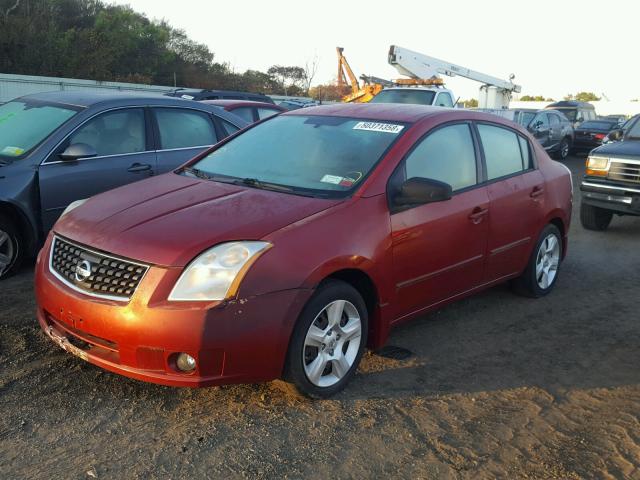 3N1AB61E39L642727 - 2009 NISSAN SENTRA 2.0 RED photo 2