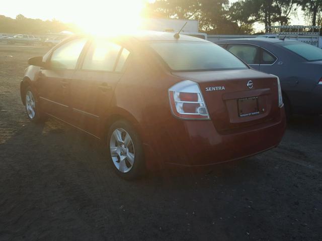 3N1AB61E39L642727 - 2009 NISSAN SENTRA 2.0 RED photo 3