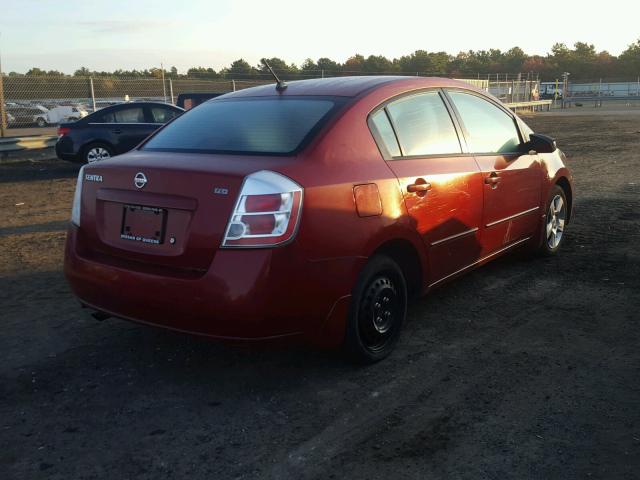 3N1AB61E39L642727 - 2009 NISSAN SENTRA 2.0 RED photo 4