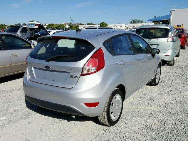 3FADP4TJ8GM169933 - 2016 FORD FIESTA S SILVER photo 4