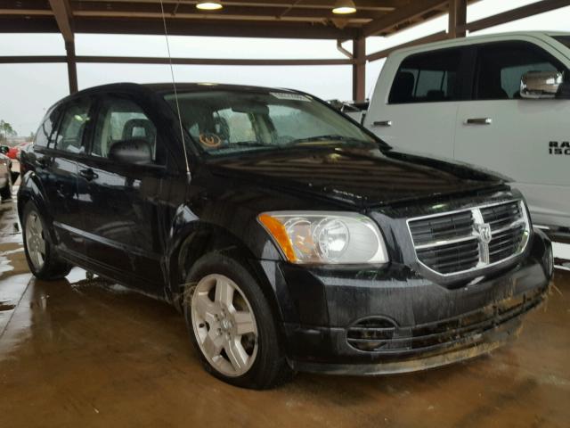 1B3HB48A39D160771 - 2009 DODGE CALIBER SX BLACK photo 1