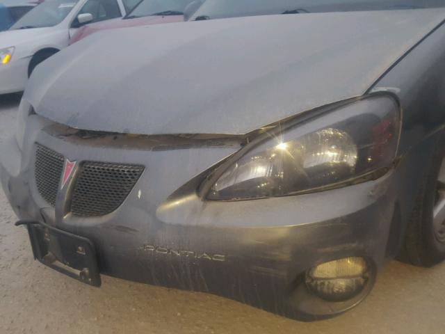 2G2WP522751220446 - 2005 PONTIAC GRAND PRIX GRAY photo 10