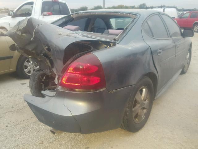 2G2WP522751220446 - 2005 PONTIAC GRAND PRIX GRAY photo 4