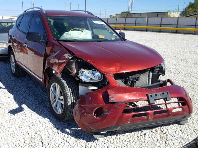 JN8AS5MT4FW674274 - 2015 NISSAN ROGUE SELE RED photo 1
