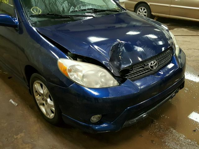 2T1KR32E86C614818 - 2006 TOYOTA COROLLA MA BLUE photo 9