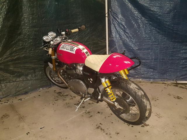 SMTD21HF0GT768548 - 2016 TRIUMPH MOTORCYCLE THRUXTON 1 RED photo 3