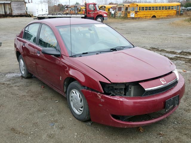 1G8AG52F64Z171488 - 2004 SATURN ION LEVEL RED photo 1