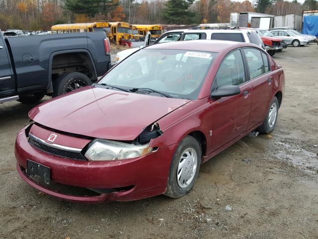 1G8AG52F64Z171488 - 2004 SATURN ION LEVEL RED photo 2
