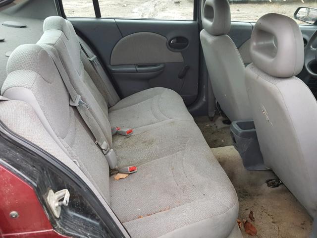 1G8AG52F64Z171488 - 2004 SATURN ION LEVEL RED photo 6
