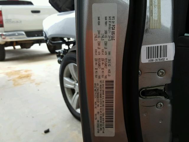 1C4NJCBAXGD612137 - 2016 JEEP COMPASS SP 银色 照片 10