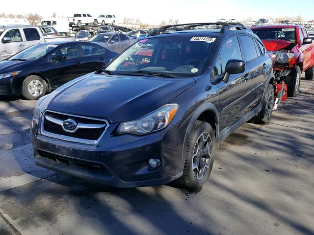 JF2GPAGC2DH832545 - 2013 SUBARU XV CROSSTR GRAY photo 2