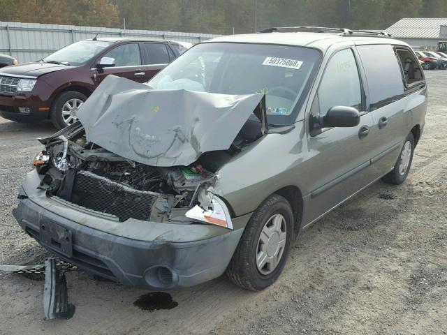 2FMZA51491BA64844 - 2001 FORD WINDSTAR L GREEN photo 2