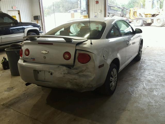 1G1AL15F877345415 - 2007 CHEVROLET COBALT LT SILVER photo 4