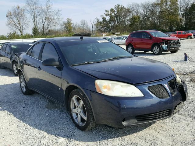 1G2ZH57N294103185 - 2009 PONTIAC G6 GT BLUE photo 1