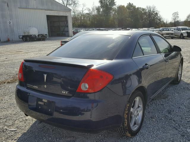 1G2ZH57N294103185 - 2009 PONTIAC G6 GT BLUE photo 4