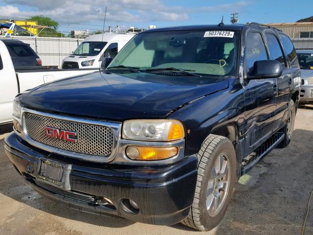 1GKEK63U95J244219 - 2005 GMC YUKON DENA BLACK photo 2