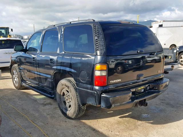 1GKEK63U95J244219 - 2005 GMC YUKON DENA BLACK photo 3