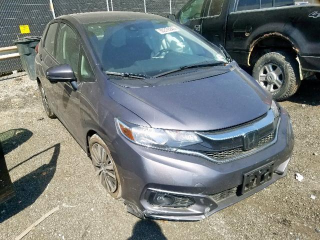 3HGGK5H88KM717733 - 2019 HONDA FIT EX GRAY photo 1