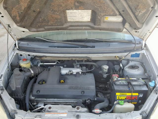 JS2RC62H265351188 - 2006 SUZUKI AERIO SILVER photo 7