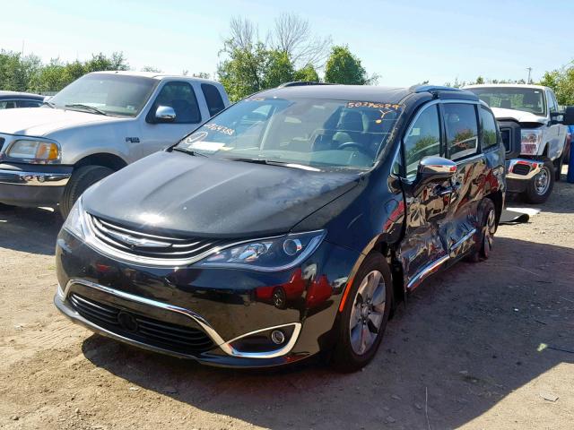 2C4RC1N77HR764388 - 2017 CHRYSLER PACIFICA E BLACK photo 2