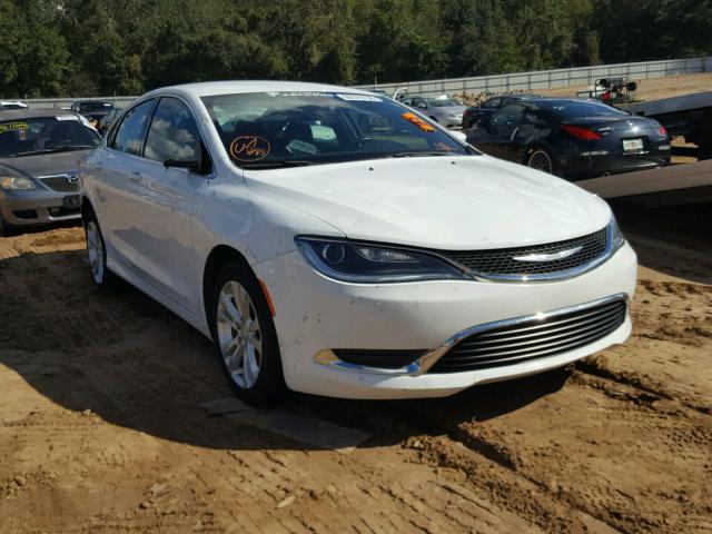 1C3CCCAB3GN145539 - 2016 CHRYSLER 200 LIMITE WHITE photo 1