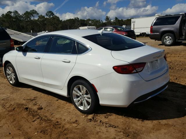 1C3CCCAB3GN145539 - 2016 CHRYSLER 200 LIMITE WHITE photo 3