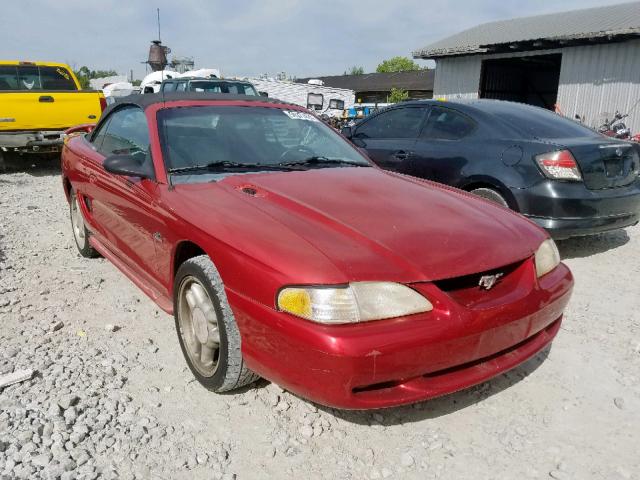 1FALP45T3RF110284 - 1994 FORD MUSTANG GT RED photo 1