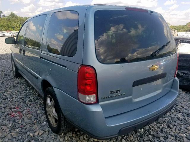 1GNDV23167D135688 - 2007 CHEVROLET UPLANDER L SILVER photo 3