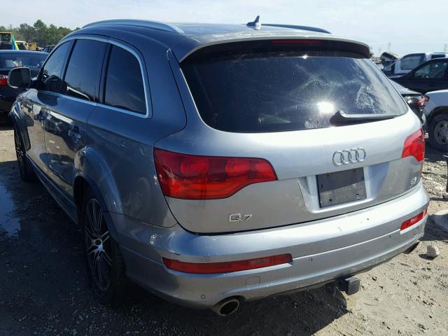 WA1EV74L58D029917 - 2008 AUDI Q7 4.2 QUA GRAY photo 3