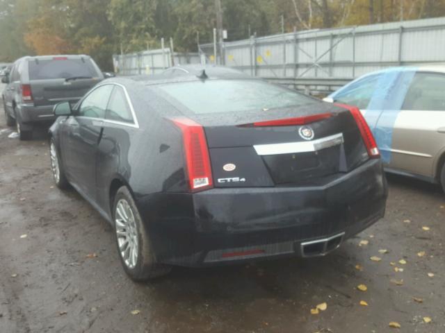 1G6DL1EDXB0105368 - 2011 CADILLAC CTS PERFOR BLACK photo 3