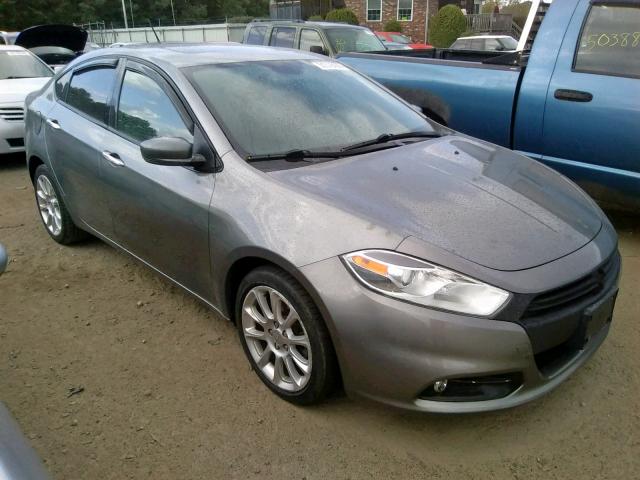 1C3CDFCH2DD319148 - 2013 DODGE DART LIMIT GRAY photo 1