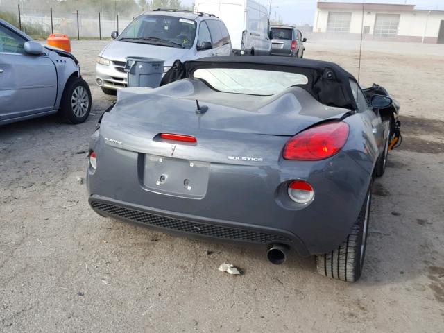 1G2MB35B78Y122380 - 2008 PONTIAC SOLSTICE GRAY photo 6