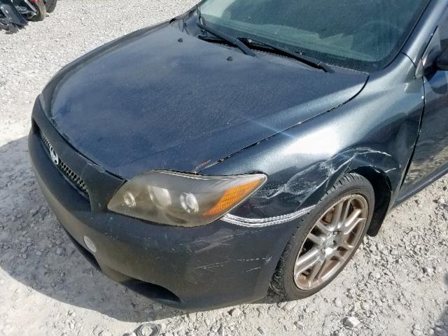 JTKDE177960072926 - 2006 TOYOTA SCION TC შავი ფოტო 9